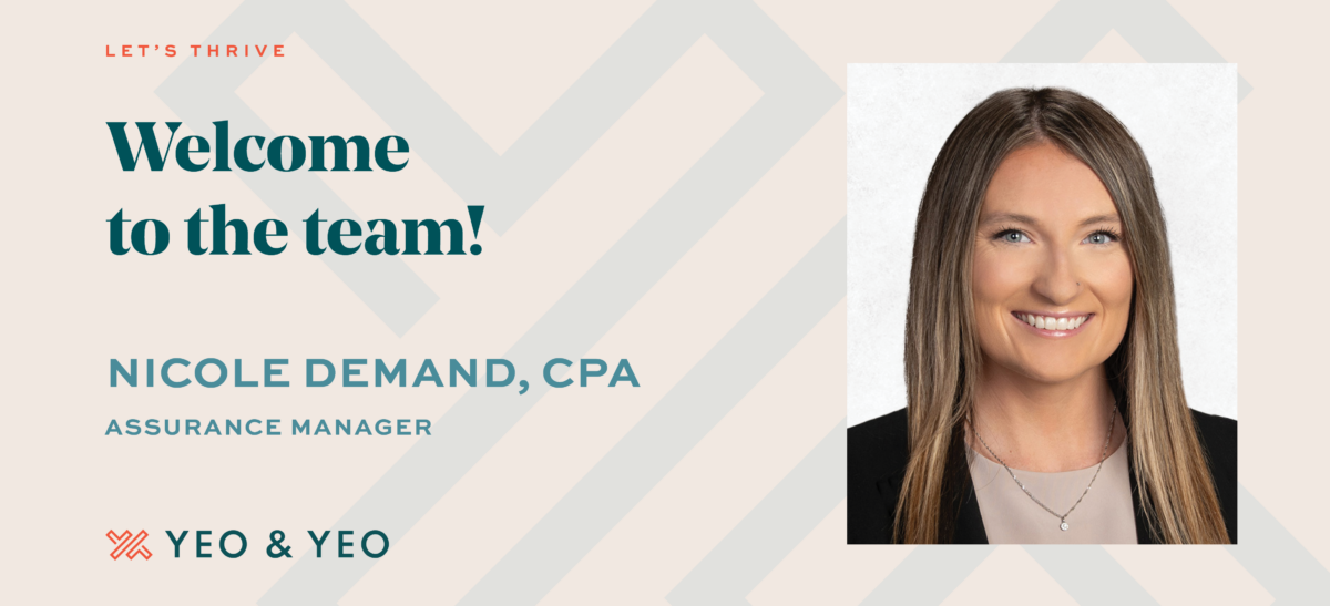 Yeo & Yeo Welcomes Nicole Demand